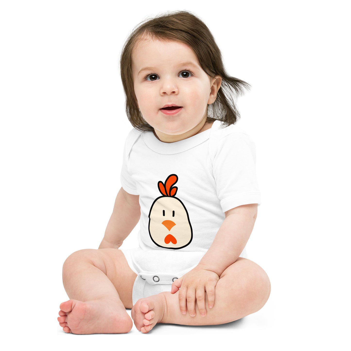 Baby Chick, short sleeve one piece