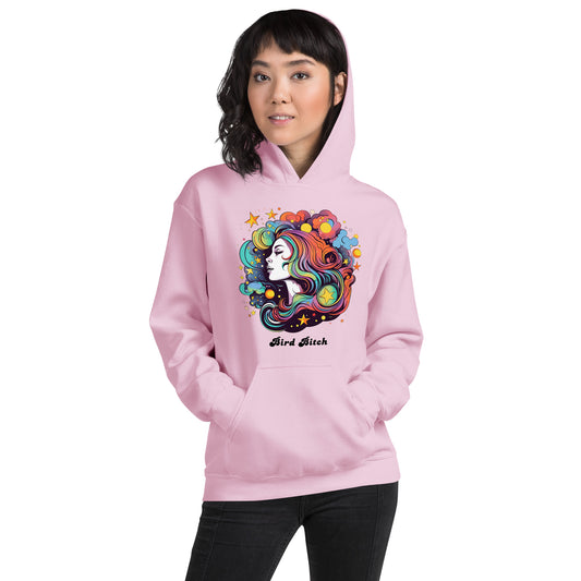 Retro Goddess Bird Bitch Hoodie