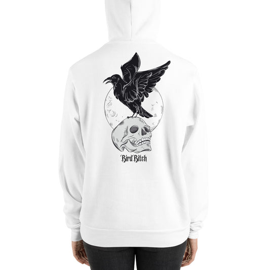 Gothic Bird Bitch Raven Hoodie