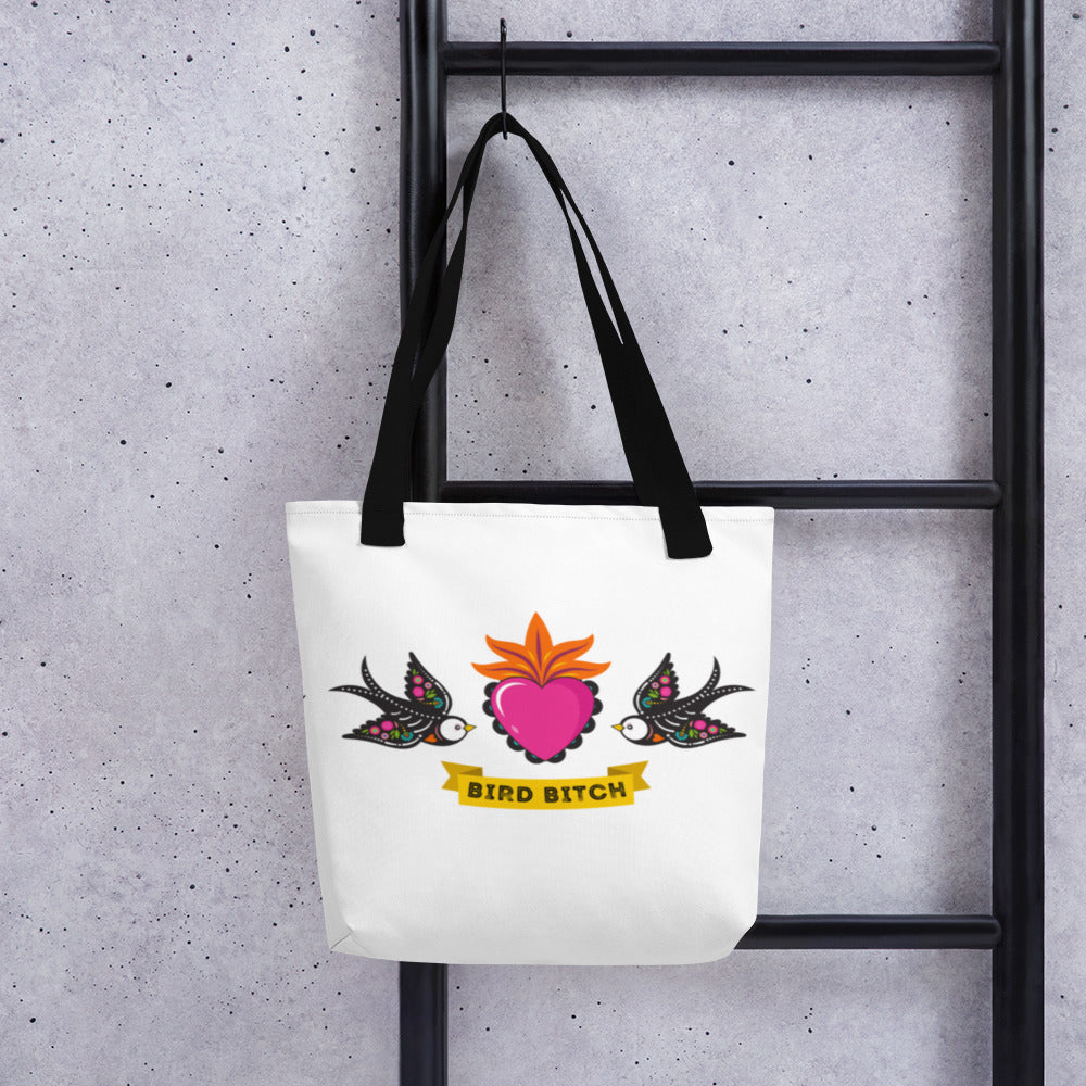 Bird Bitch Dia de los Muertos Tote bag