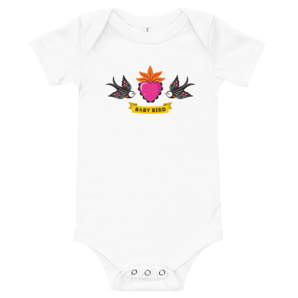 Baby Bird Die de los Muertos, short sleeve one piece