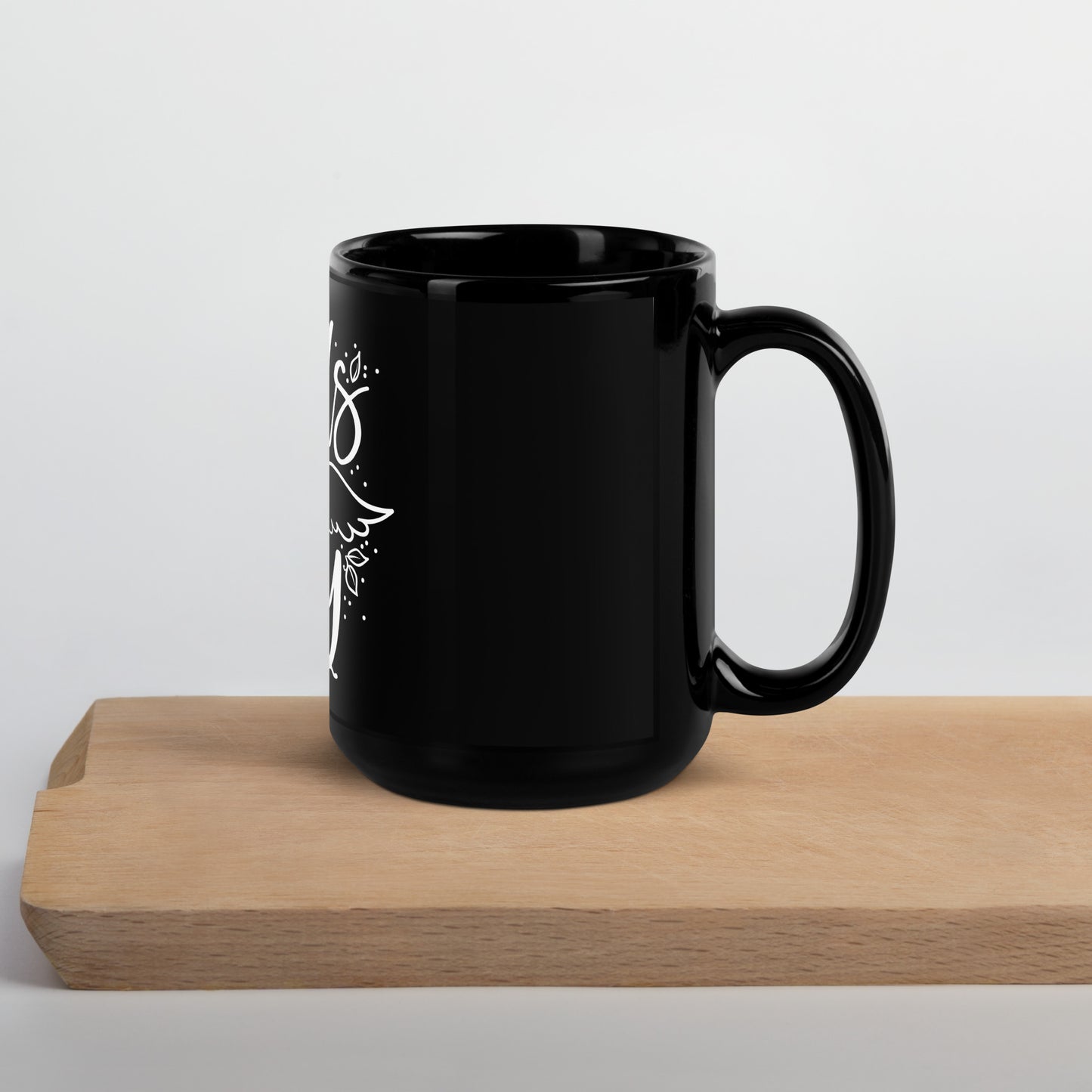 Birds of Pray, Black Glossy Mug