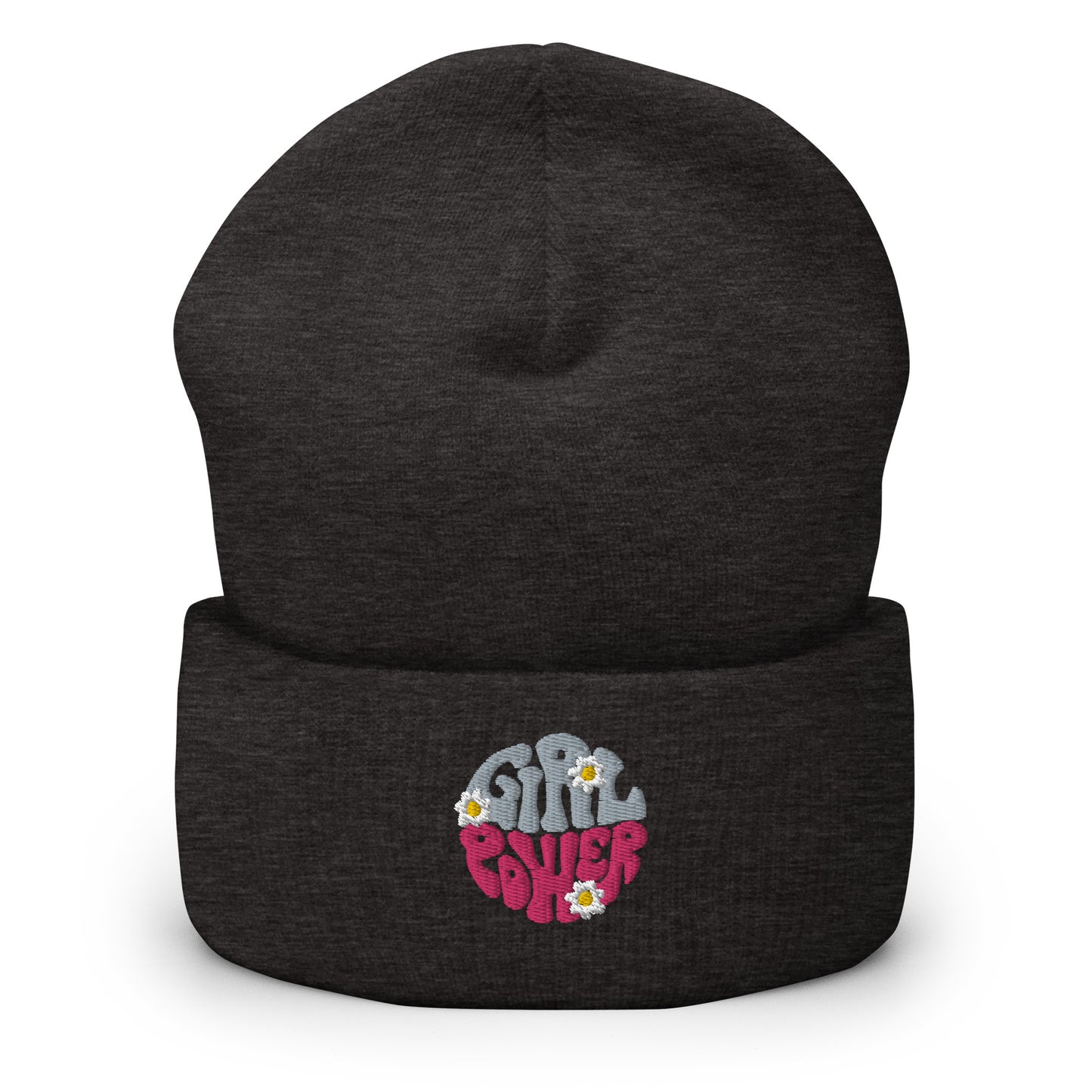 Girl Power Cuffed Beanie