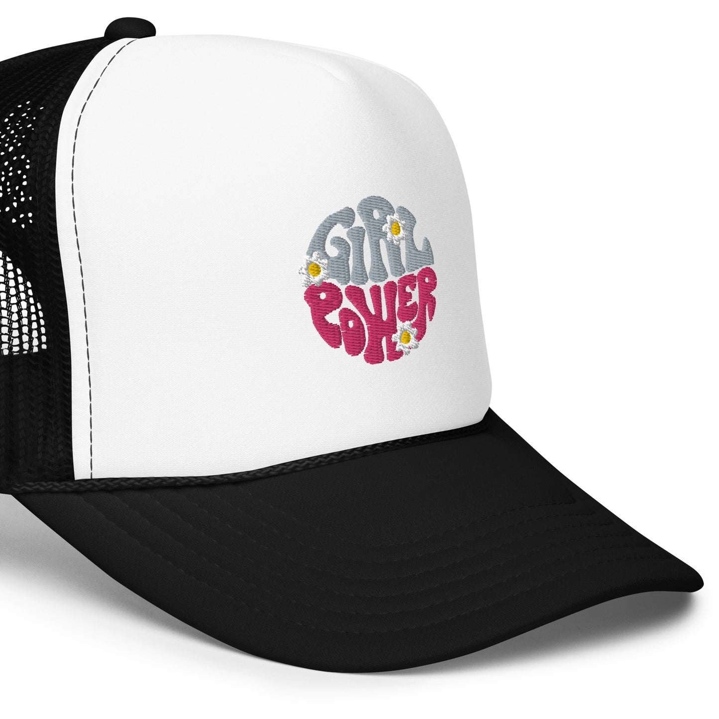 Girl Power Foam Trucker Hat