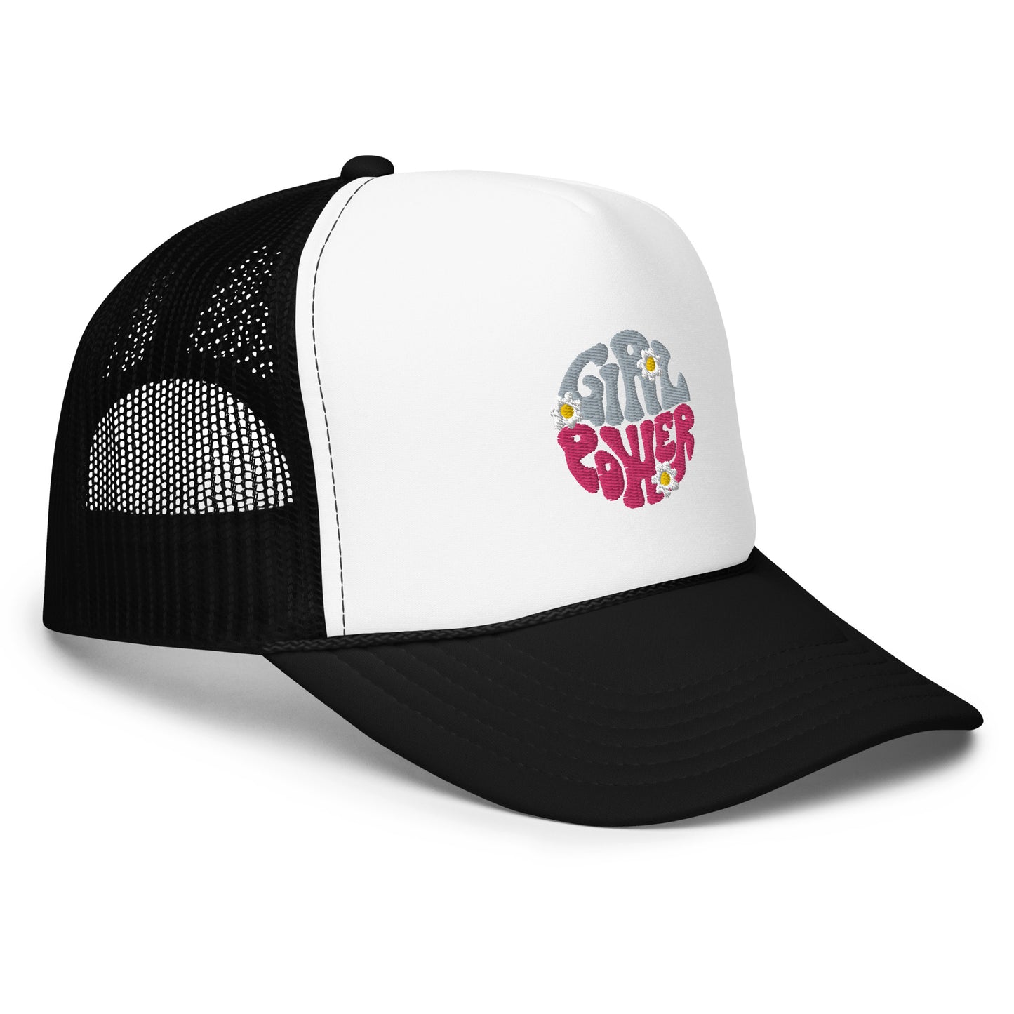 Girl Power Foam Trucker Hat