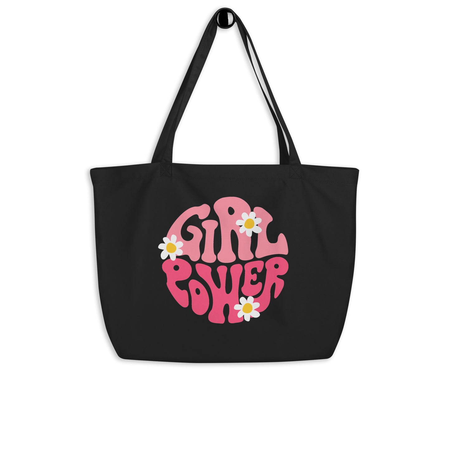 Girl Power Large Organic Tote