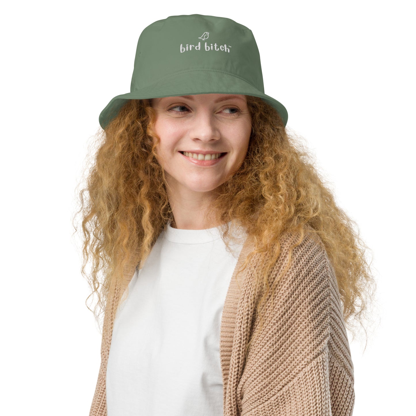 Bird Bitch Organic Bucket Hat