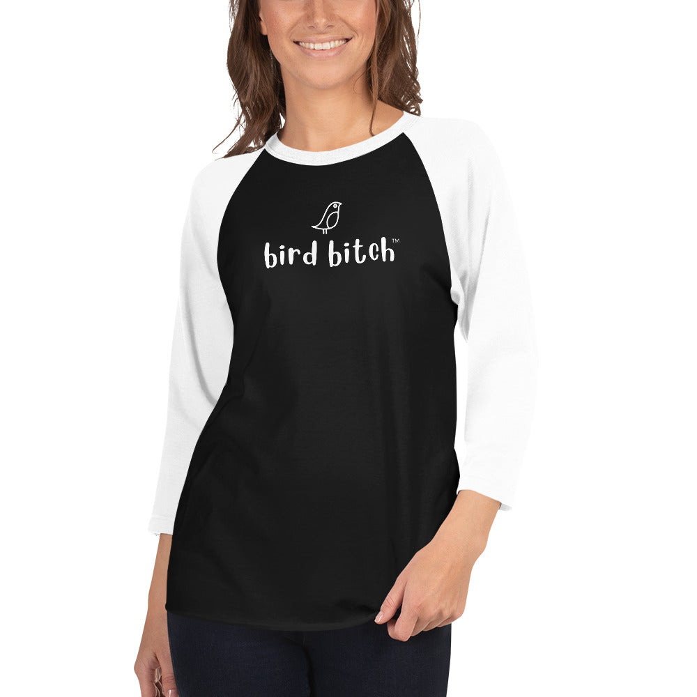 Bird Bitch 3/4 Sleeve Shirt