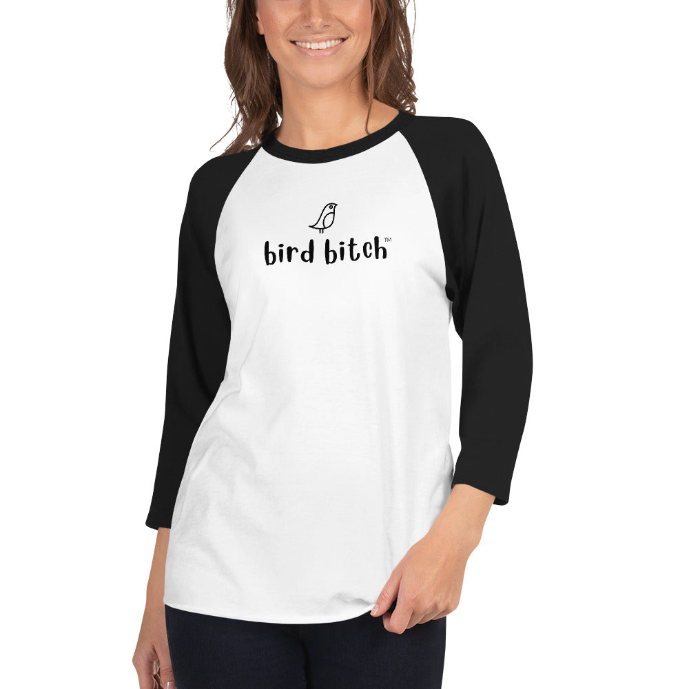 Bird Bitch 3/4 Sleeve Shirt