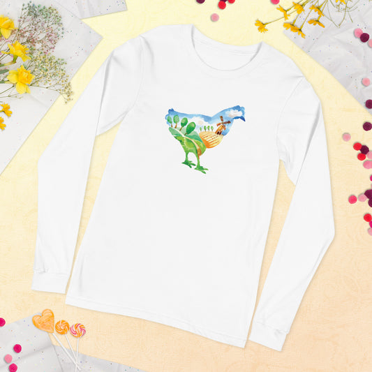 Chicken Farm, Long Sleeve Tee