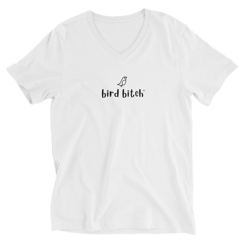 Bird Bitch Short Sleeve V-Neck T-Shirt