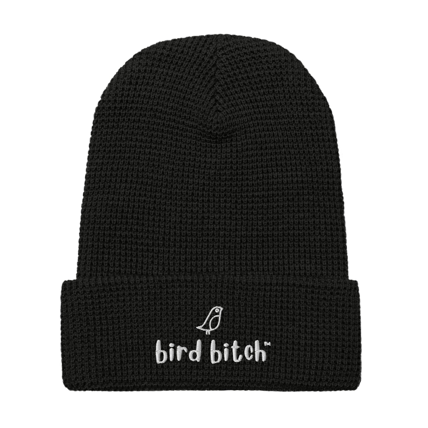 Bird Bitch Waffle beanie