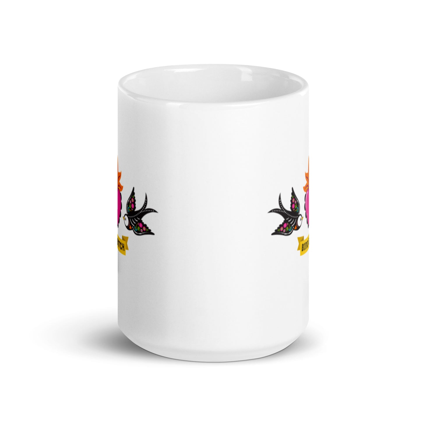 Dia de los Muertos, White glossy mug