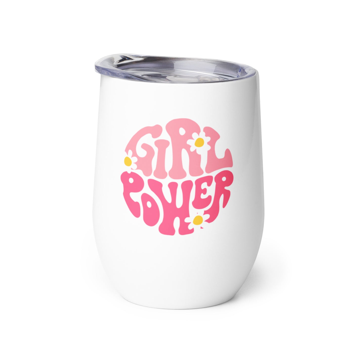 Girl Power Wine Tumbler