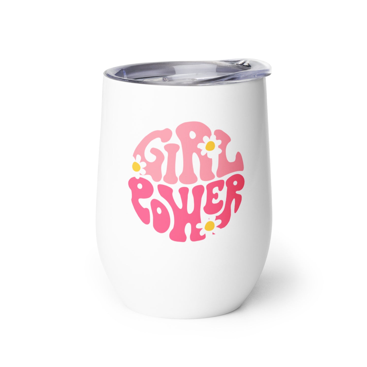 Girl Power Wine Tumbler