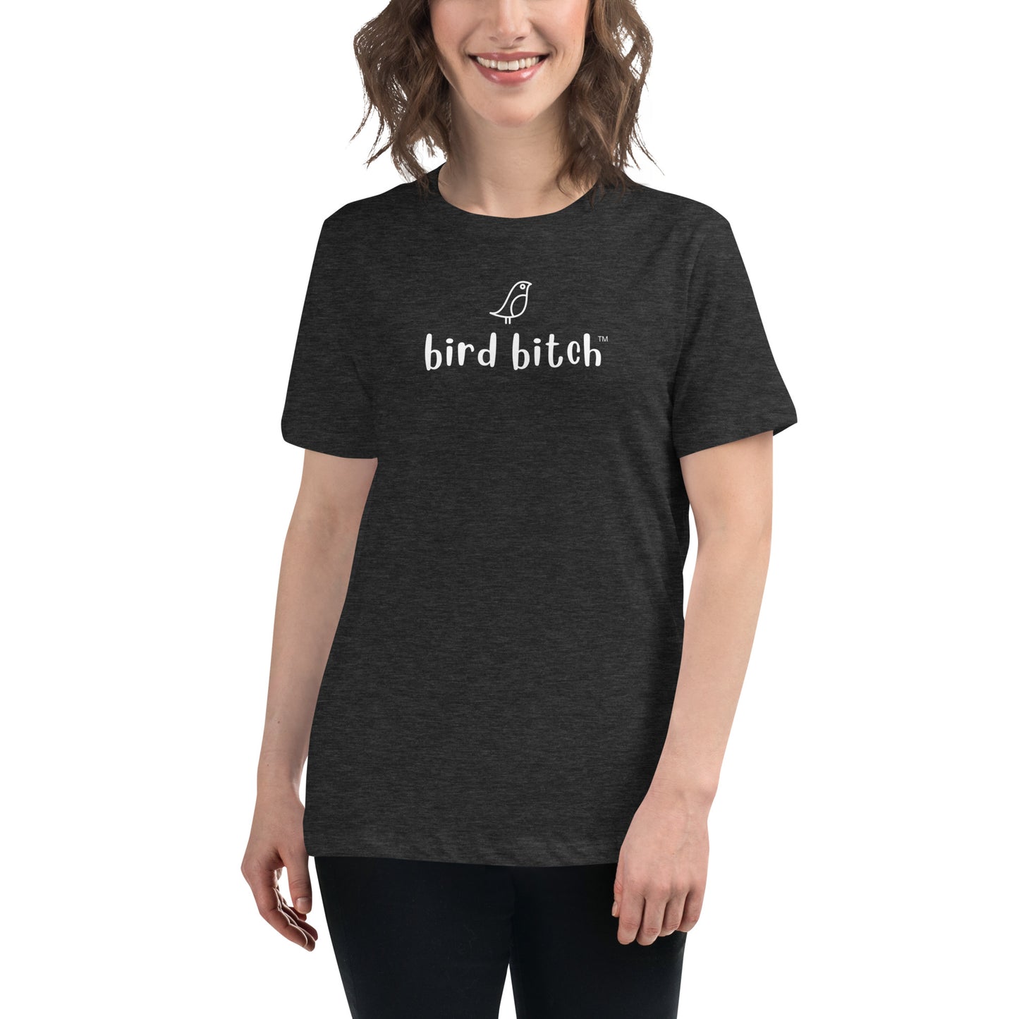 Bird Bitch, Women's Relaxed T-Shirt