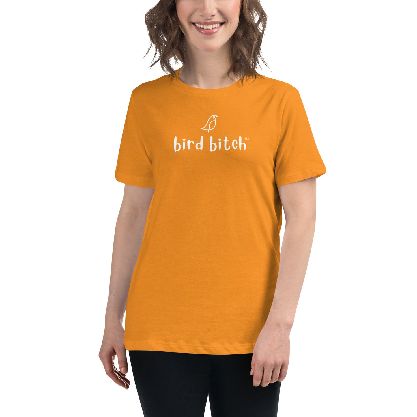 Bird Bitch, Women's Relaxed T-Shirt