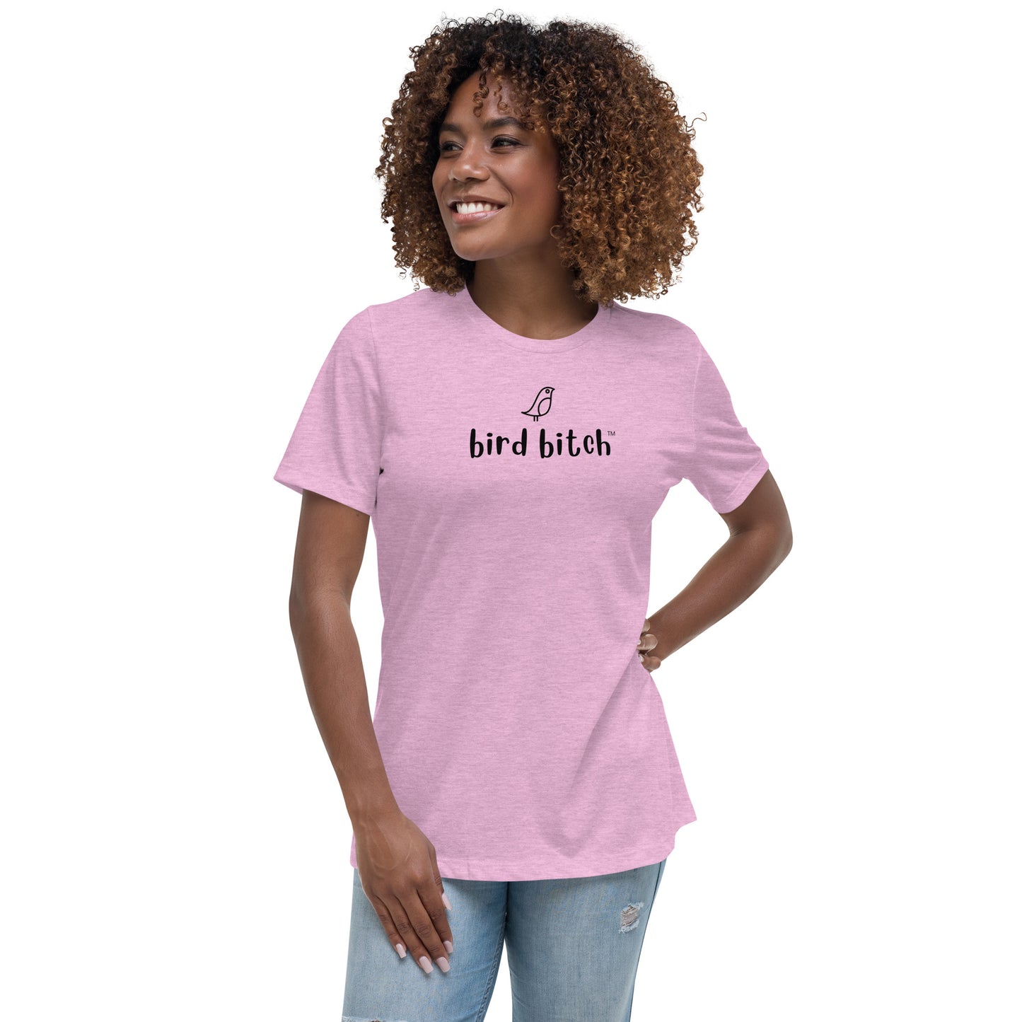 Bird Bitch, Women's Relaxed T-Shirt