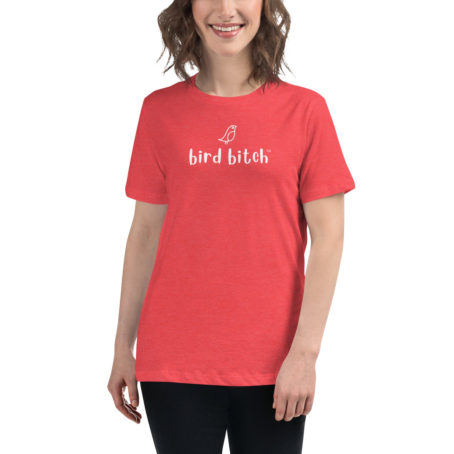 Bird Bitch, Women's Relaxed T-Shirt