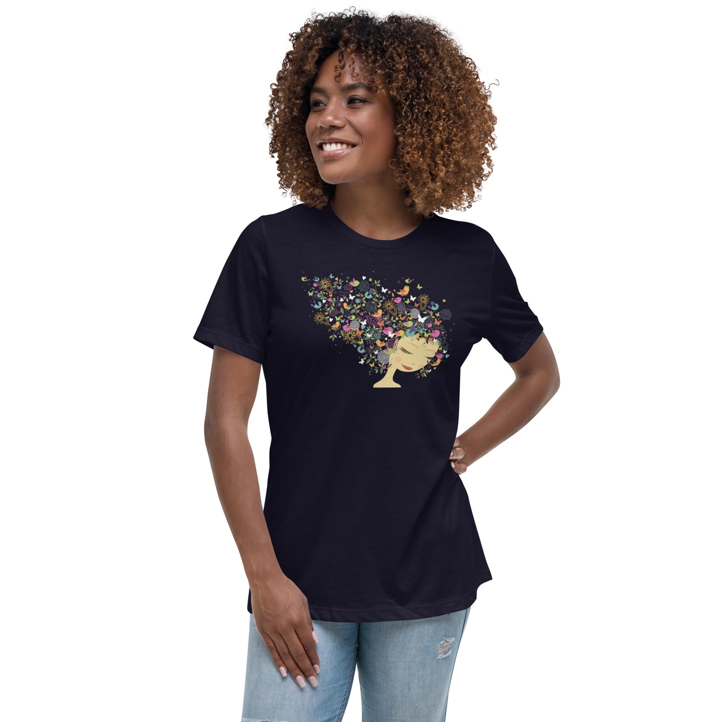 Bird Song, Women's Relaxed T-Shirt