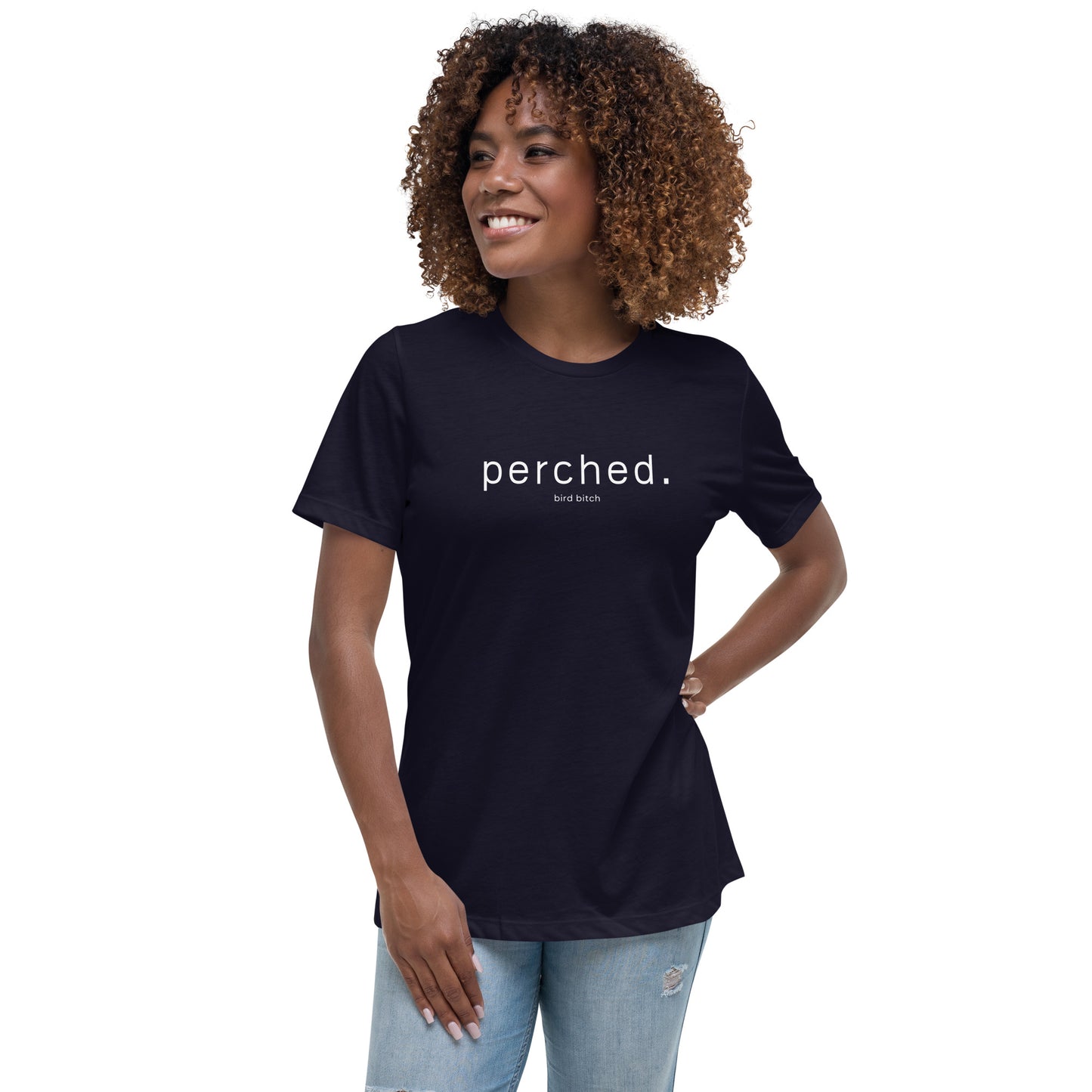 Perched, Women's Relaxed T-Shirt