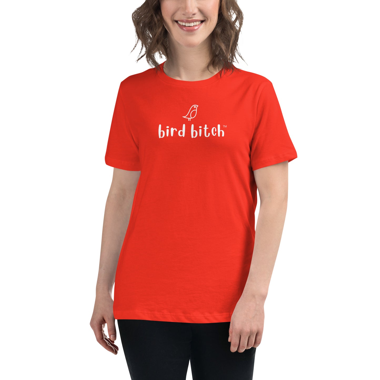 Bird Bitch, Women's Relaxed T-Shirt