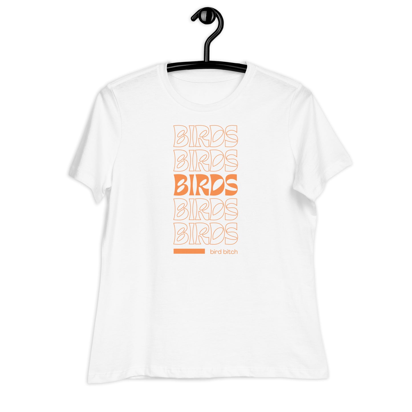 Birds Retro, Women's Relaxed T-Shirt