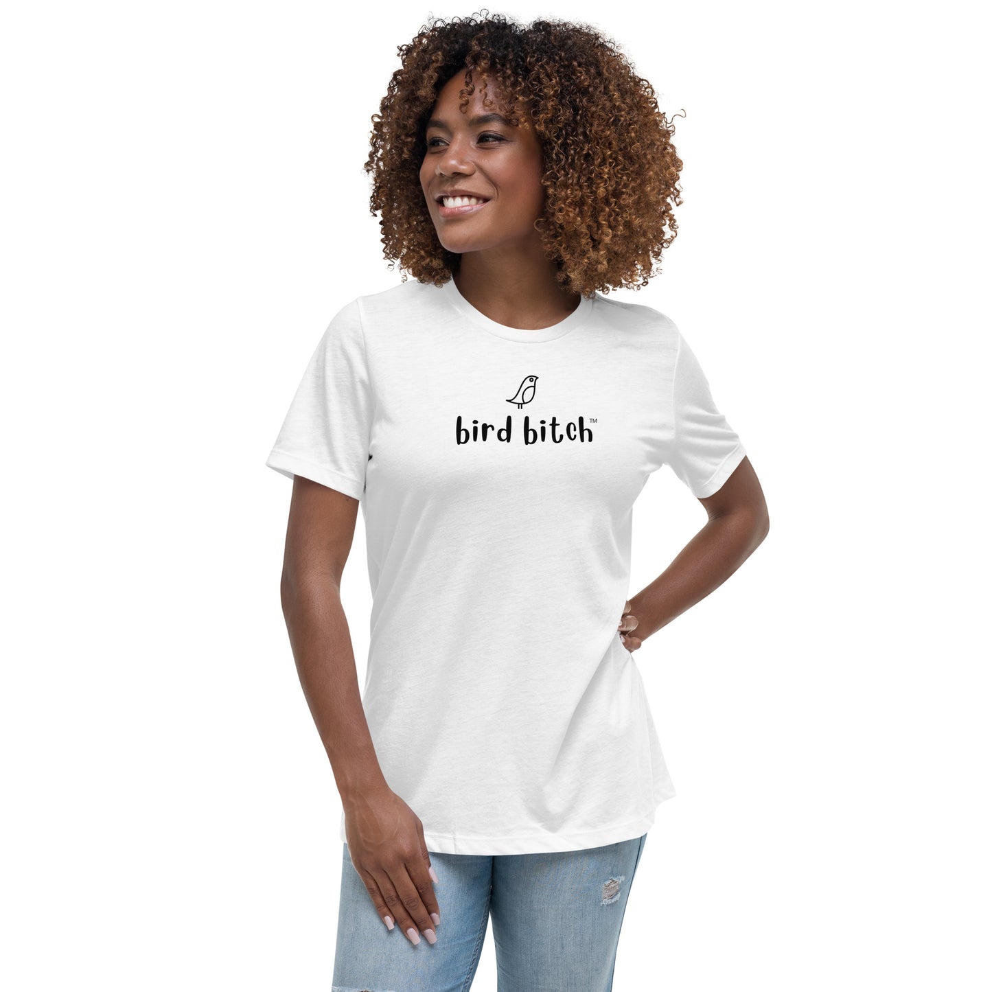 Bird Bitch, Women's Relaxed T-Shirt