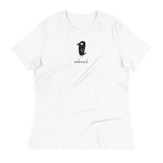 Awkward Bird, Women's Relaxed T-Shirt