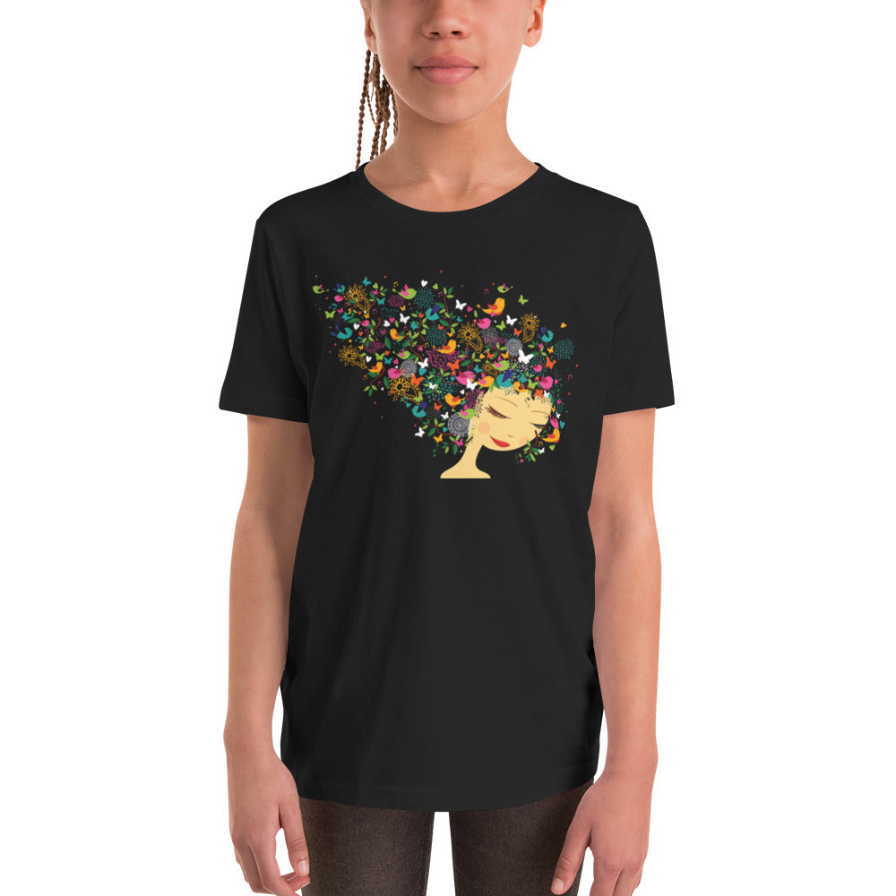 Bird Song, Girl's Short Sleeve T-Shirt